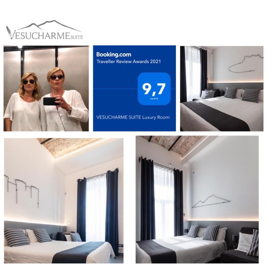 Vesucharme Suite Luxury Room Neapel Exteriör bild